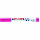 Textilmarker edding 4500 creative, Rundspitze, 2-3 mm, neonrosa