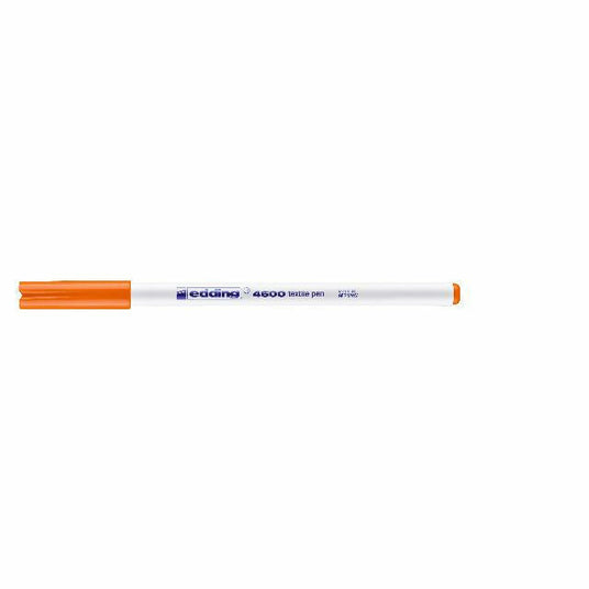 Textilpen edding 4600, Rundspitze, 1 mm, orange