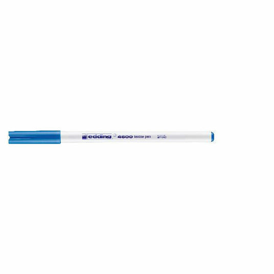 Textilpen edding 4600, Rundspitze, 1 mm, hellblau