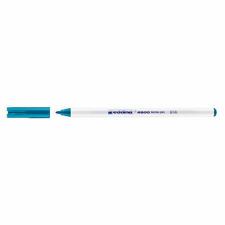 Textilpen edding 4600, Rundspitze, 1 mm, orientblau