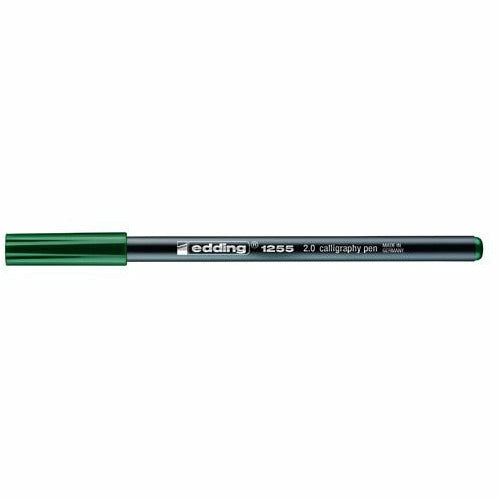 Kalligrafie-Stift edding 1255 calligraphy pen, 2,0 mm, flaschengrün
