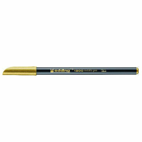 Fasermaler 1200 metallic colourpen, 1 - 3 mm, gold