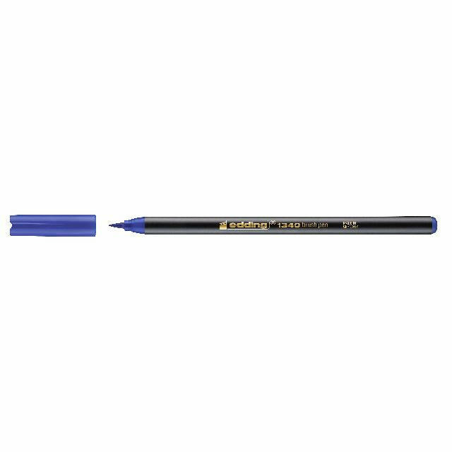 Pinselmaler edding 1340 Brushpenn, Strichstärke: variabel, blau