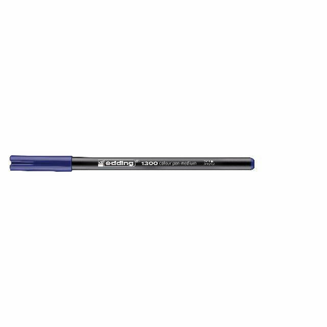 Fasermaler edding 1300 color pen, ca. 2 mm, blau
