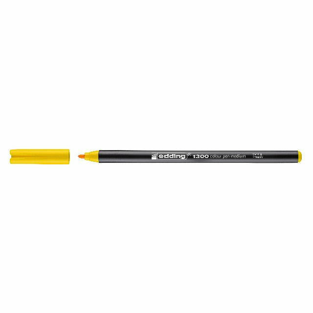 Fasermaler edding 1300 color pen, ca. 2 mm, gelb