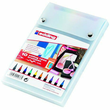 Pinselmaler edding 1340 brushpen, Strichstärke:variabel, 10er Set