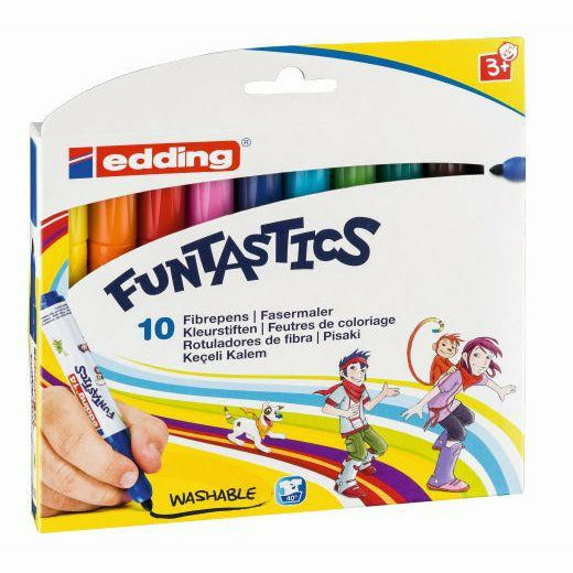 Fasermaler e-14 Funtastics 10er Set, ca. 3 mm