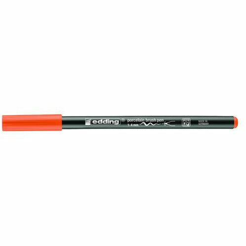 Porzellan-Pinselstift edding 4200, 1 - 4 mm, orange