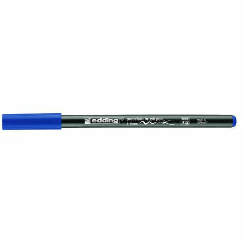 Porzellan-Pinselstift edding 4200, 1 - 4 mm, stahlblau