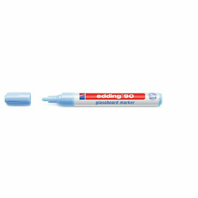 Glasboard-Marker 90; Strichstärke: 2-3 mm; Farbe: hellblau