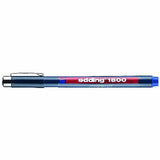 Faserzeichner edding 1800 profipen 0.1, ca. 0,25 mm, blau