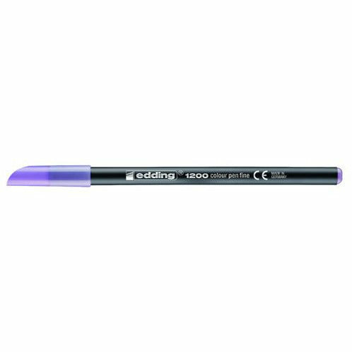 Fasermaler edding 1200 colourpen, 1 mm, Beerig Lavendel