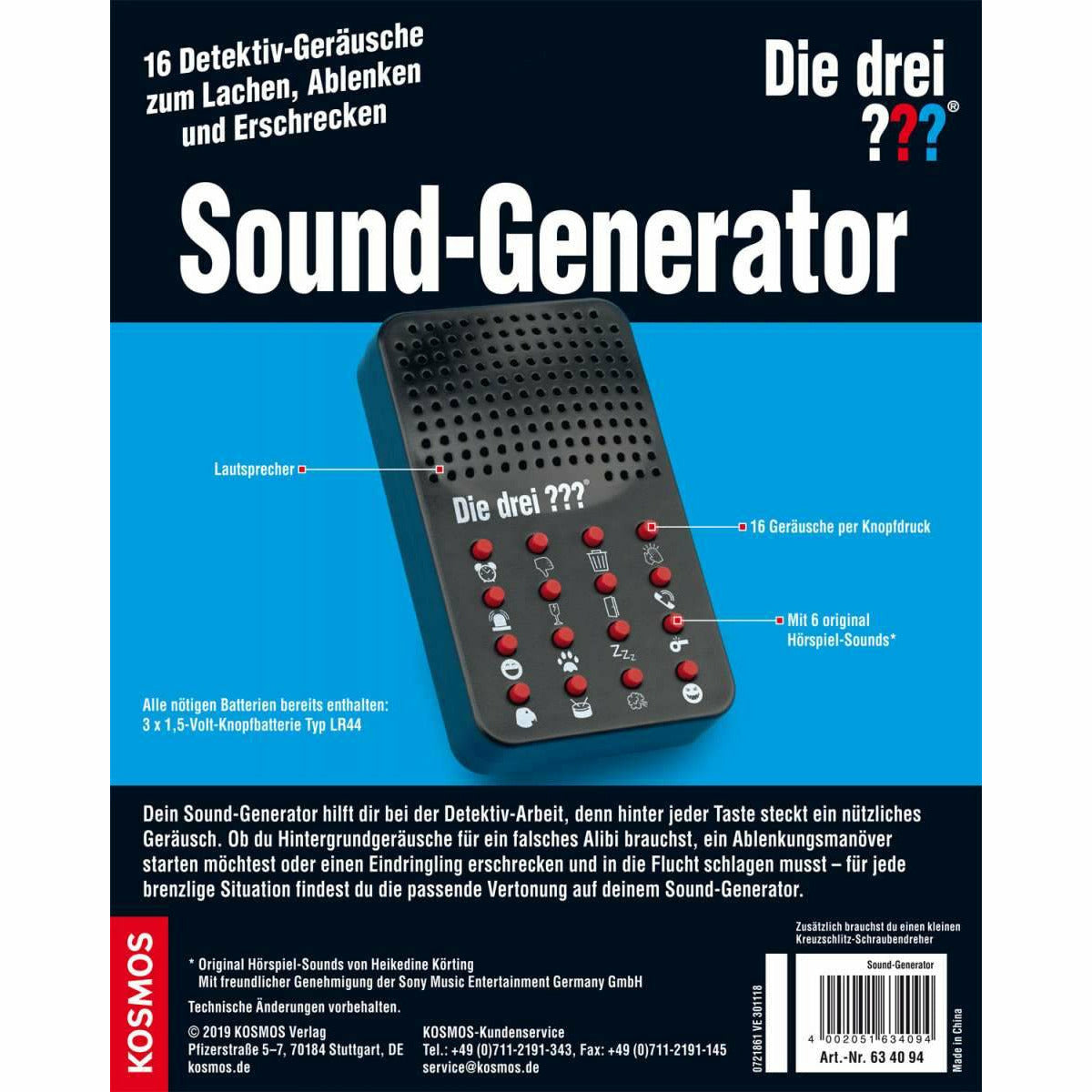KOSMOS | Die drei ??? Sound-Generator