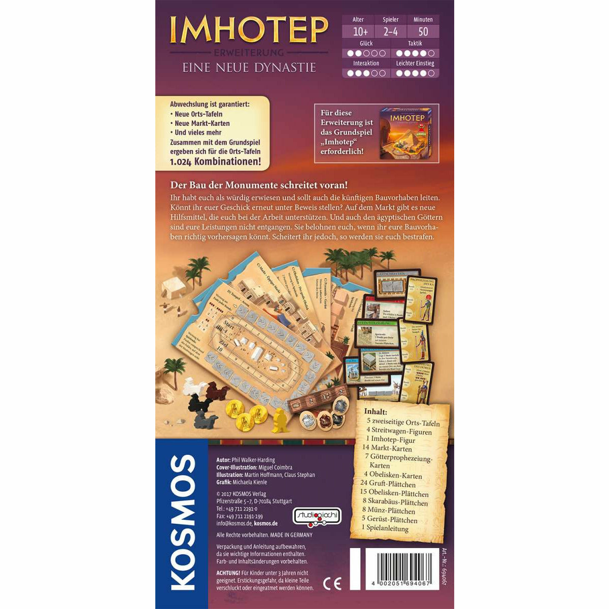 Imhotep - Erweiterung Eine neue Dynastie