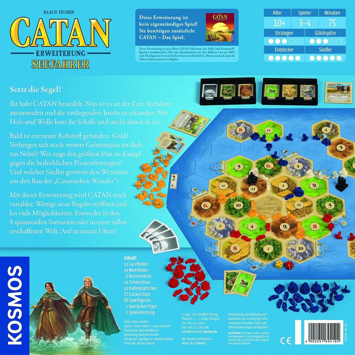 KOSMOS | Catan - Seefahrer 3-4 Spieler