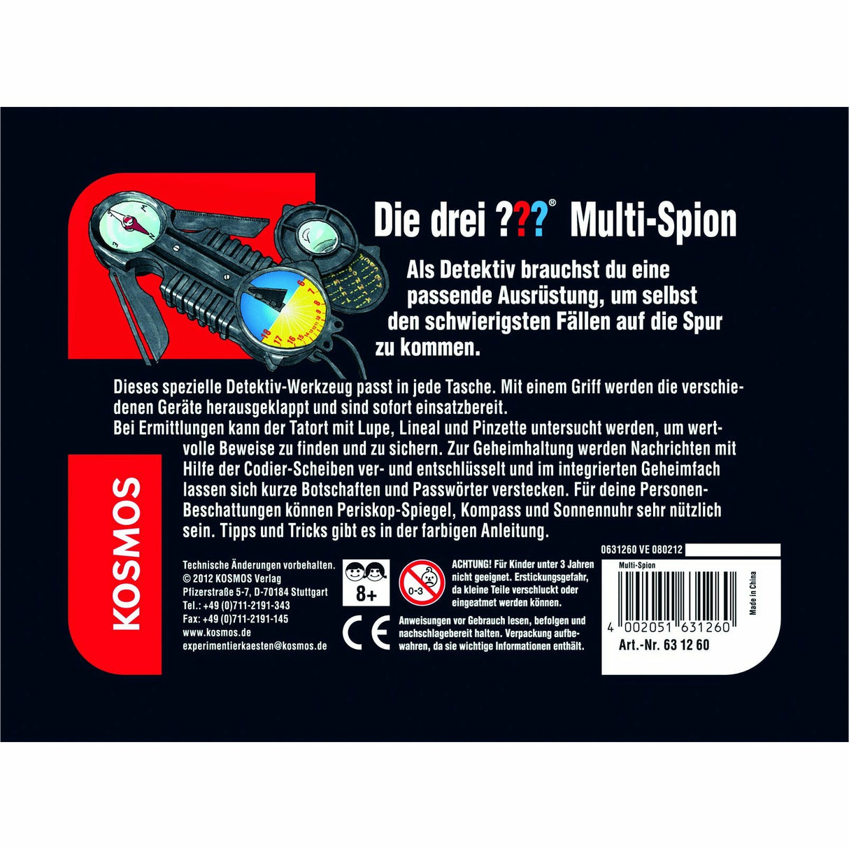 KOSMOS | Die drei ??? Multi-Spion (große Dose)