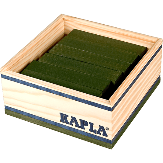 Kapla 40er Quadrate grün