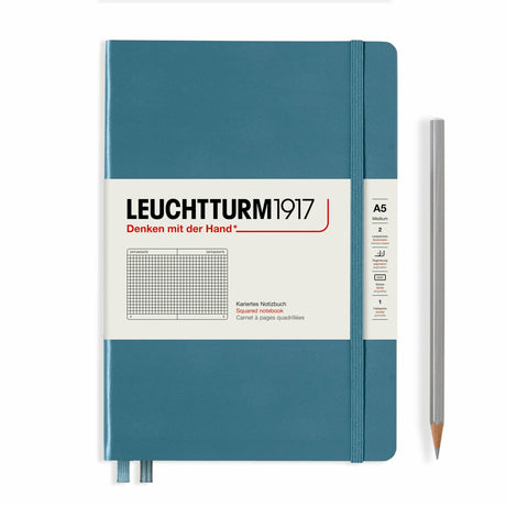 Notizbuch Medium (A5), Hardcover, 251 nummerierte Seiten