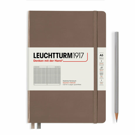 Notizbuch Medium (A5), Hardcover, 251 nummerierte Seiten