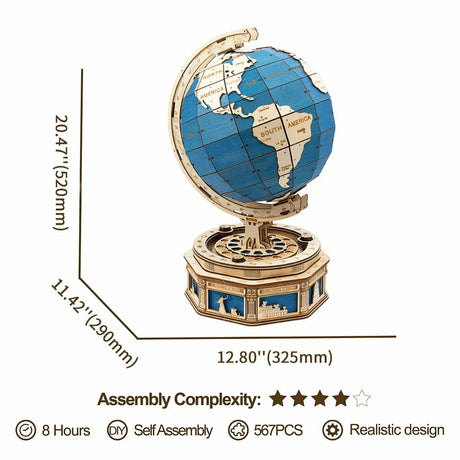 ROKR | DIY | The Globe - Globus