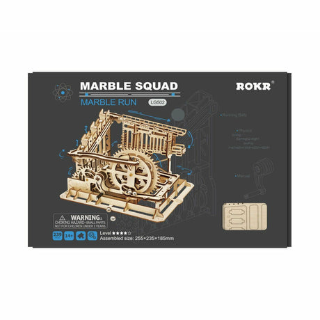 ROKR | DIY | Marble Squad - Murmelbahn Falltüren