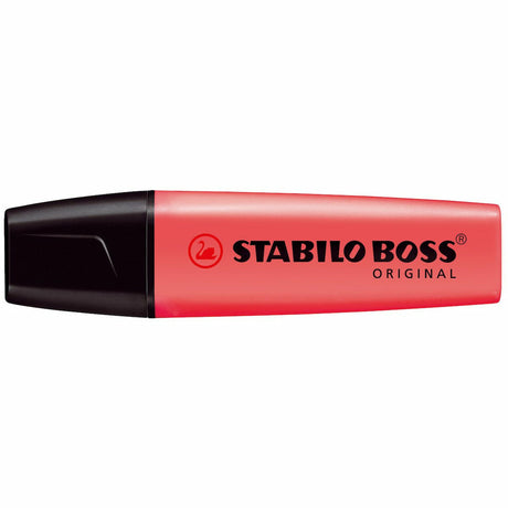 STABILO BOSS rot Leuchtmarkierer