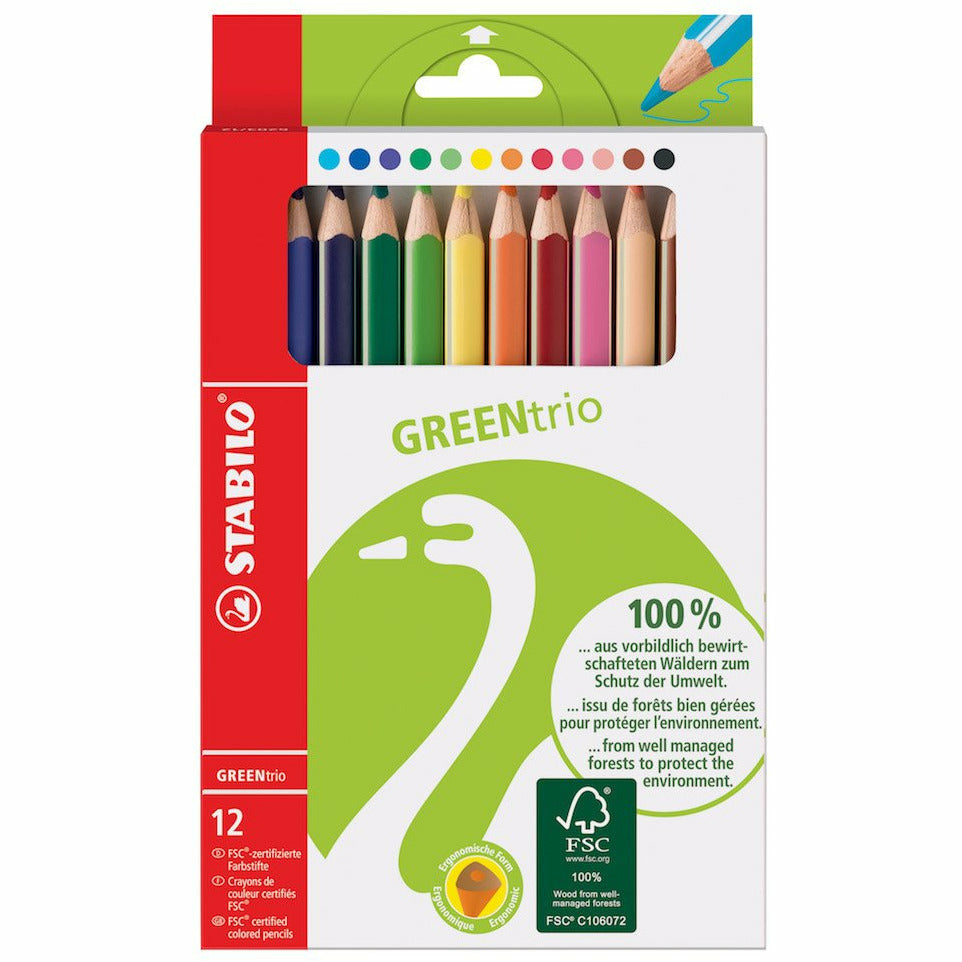STABILO GREENtrio 12er Etui