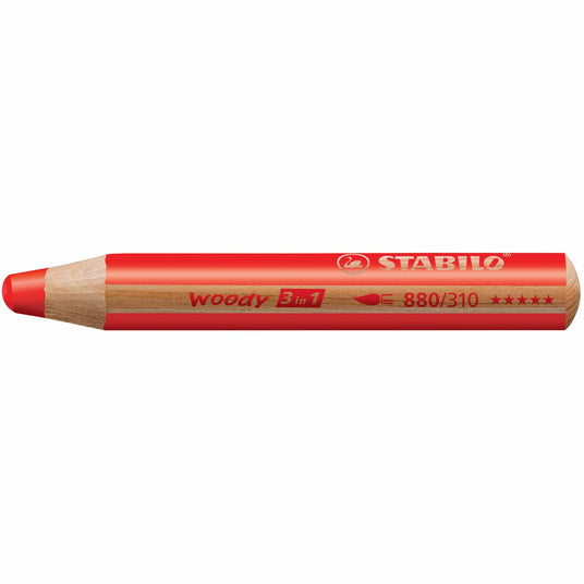 STABILO woody extradicker Farbstift rot