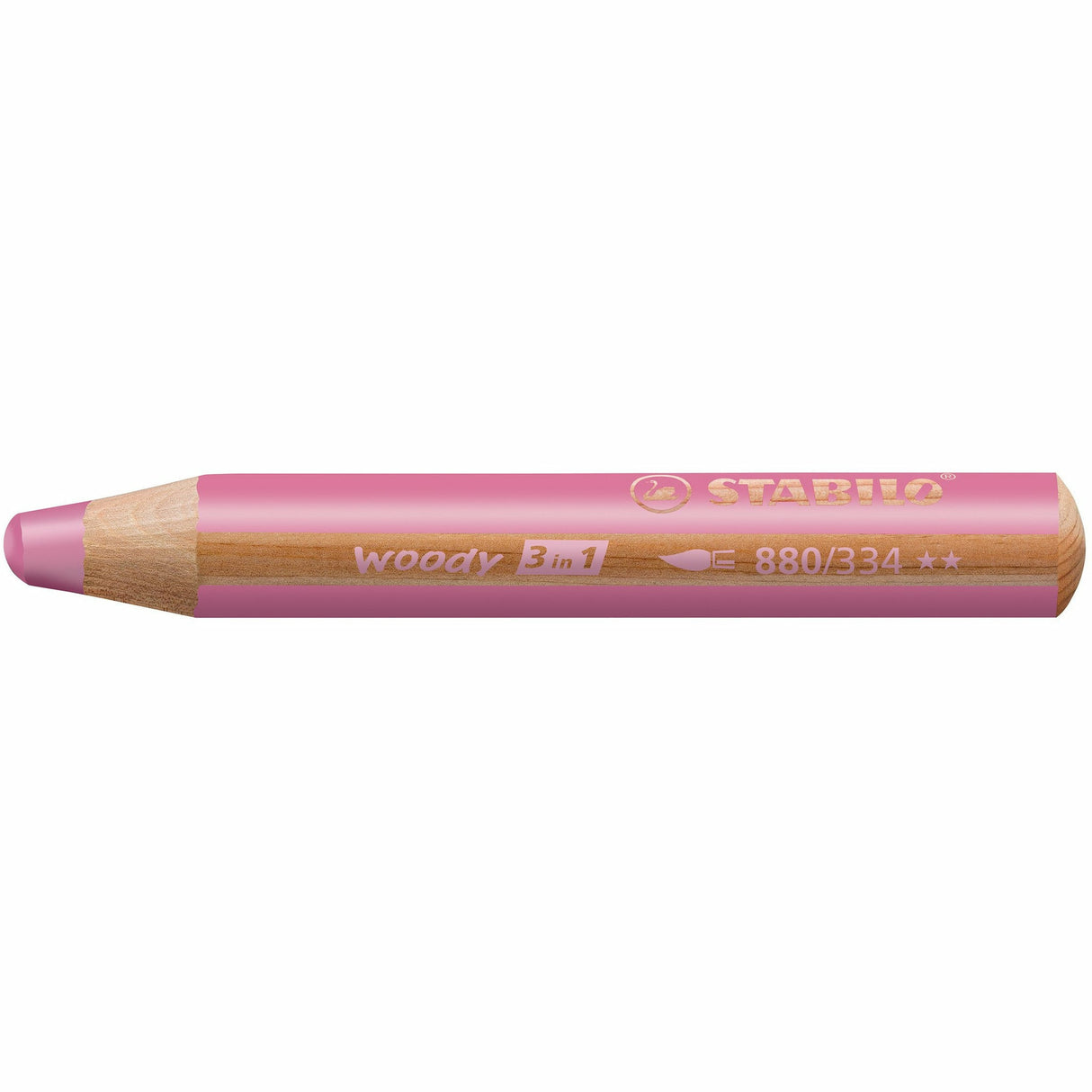 STABILO woody Farbstift purpurrosa wasservermalbar