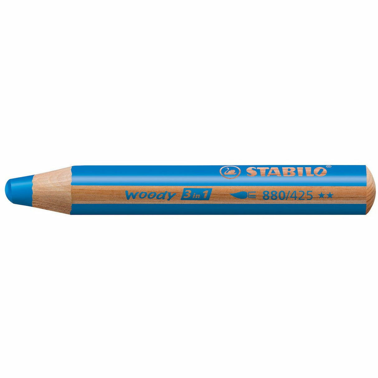 STABILO woody Farbstift kobaltblau wasservermalbar