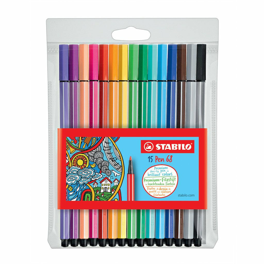 STABILO Pen 68 15er Etui