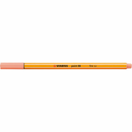 STABILO point 88 apricot Fineliner