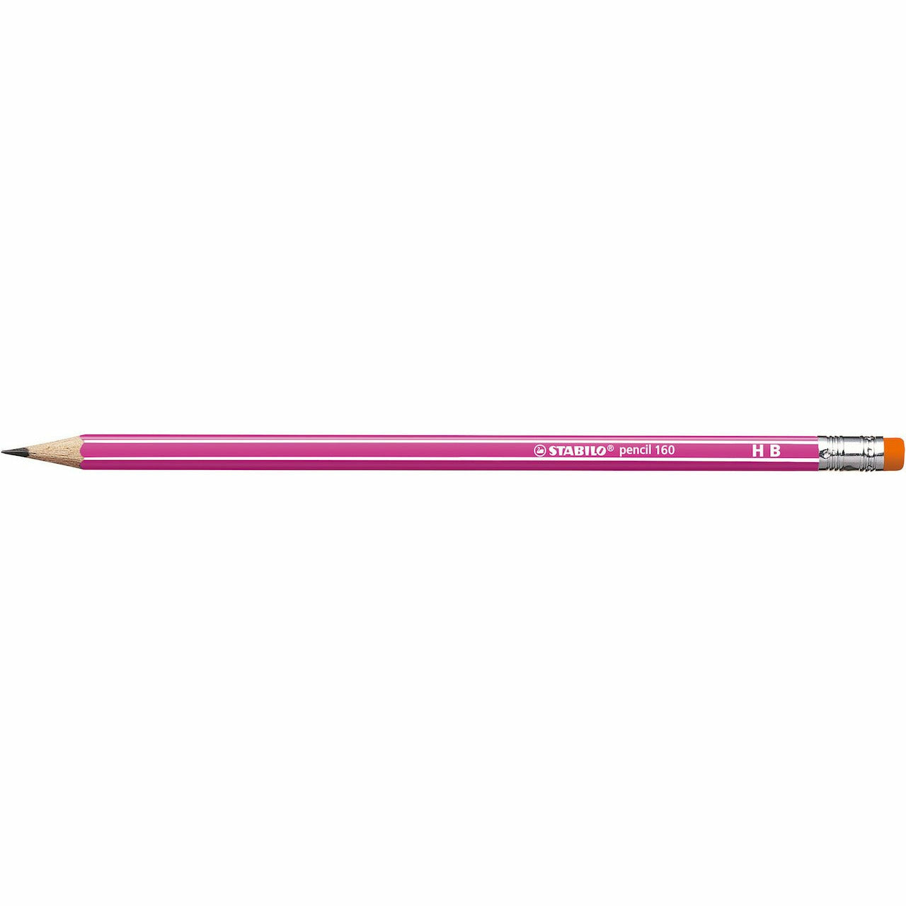 STABILO pencil 160 pink HB Gummikapsel
