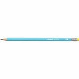 STABILO pencil 160 blau HB Gummikapsel