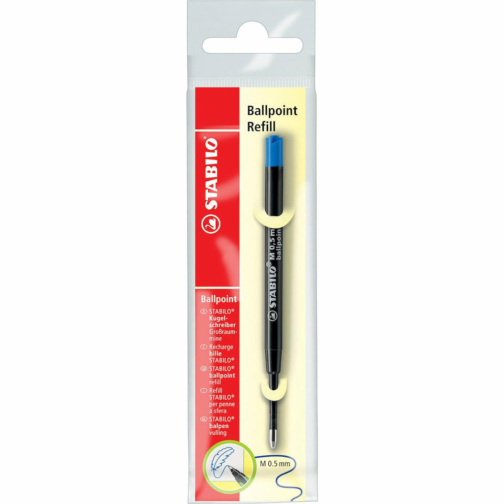 STABILO ballpoint refill blau