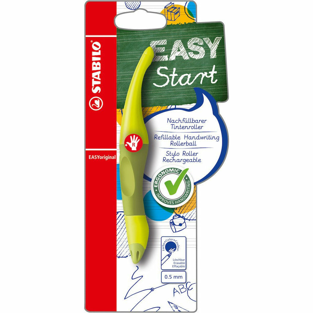 STABILO EASYoriginal Start R grün und 1 refill M blau
