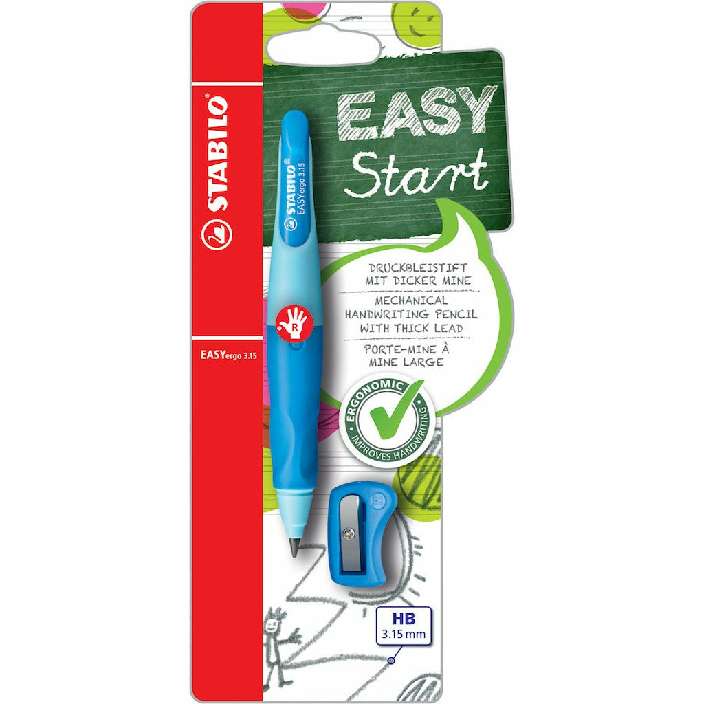 STABILO EASYergo 3.15 Start R blau Blister