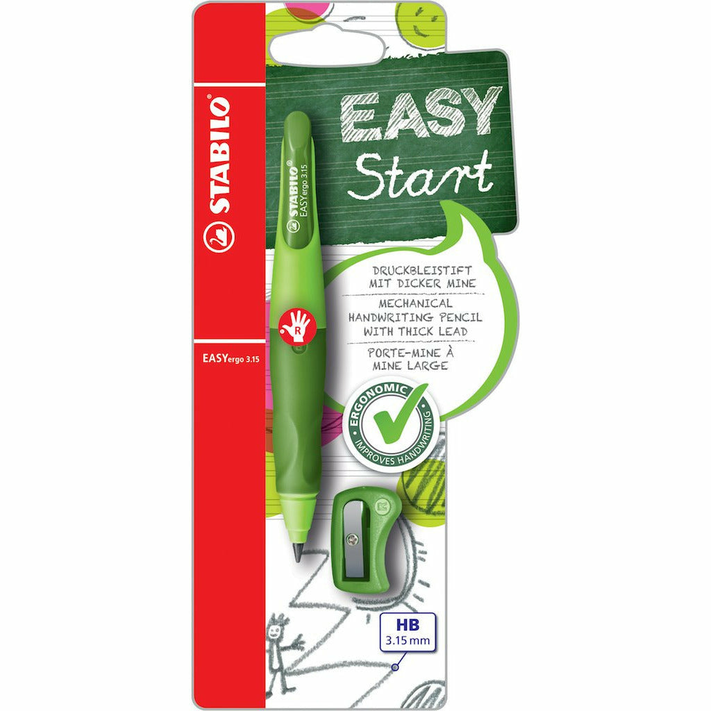 STABILO EASYergo 3.15 Start R grün Blister