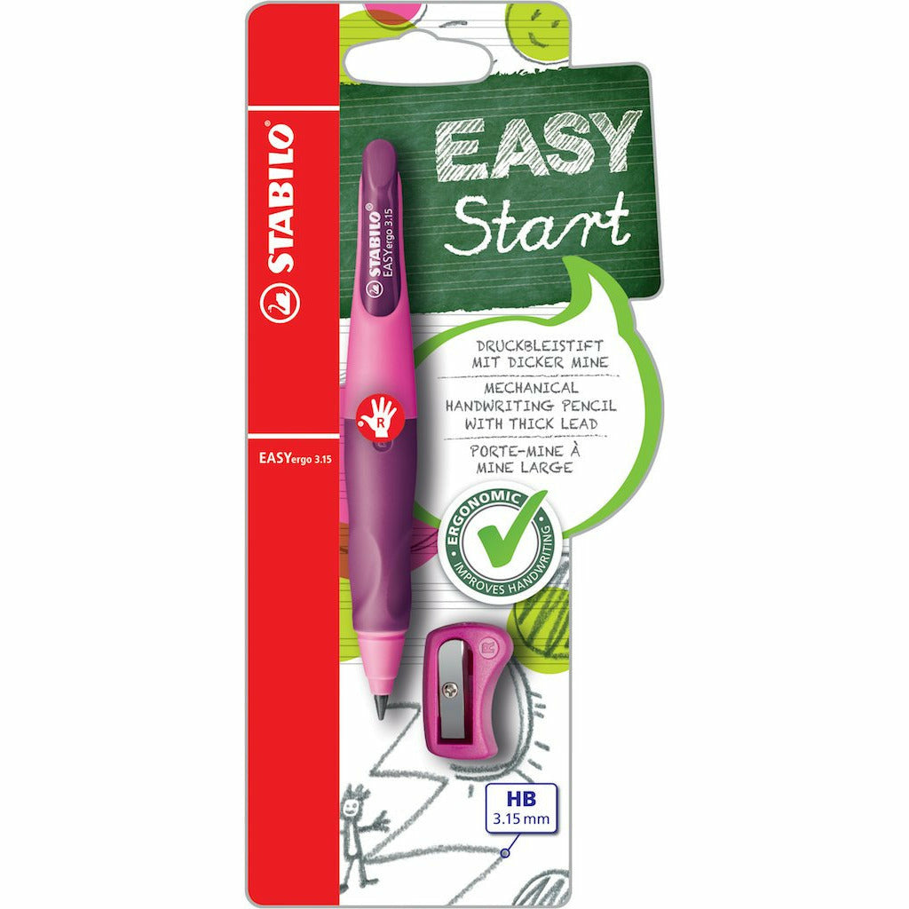STABILO EASYergo 3.15 Start R pink Blister