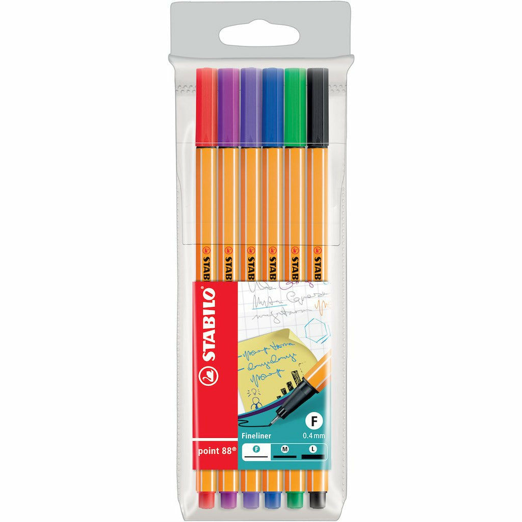 STABILO point 88 6er Etui