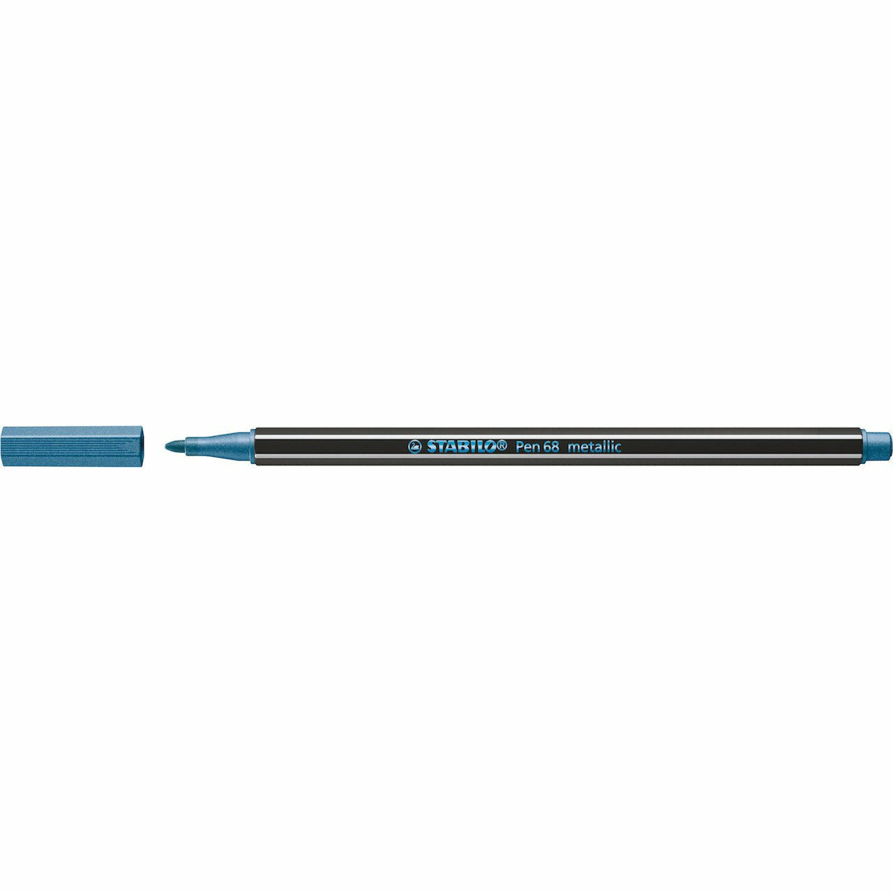 STABILO Pen 68 metallic metallic blau