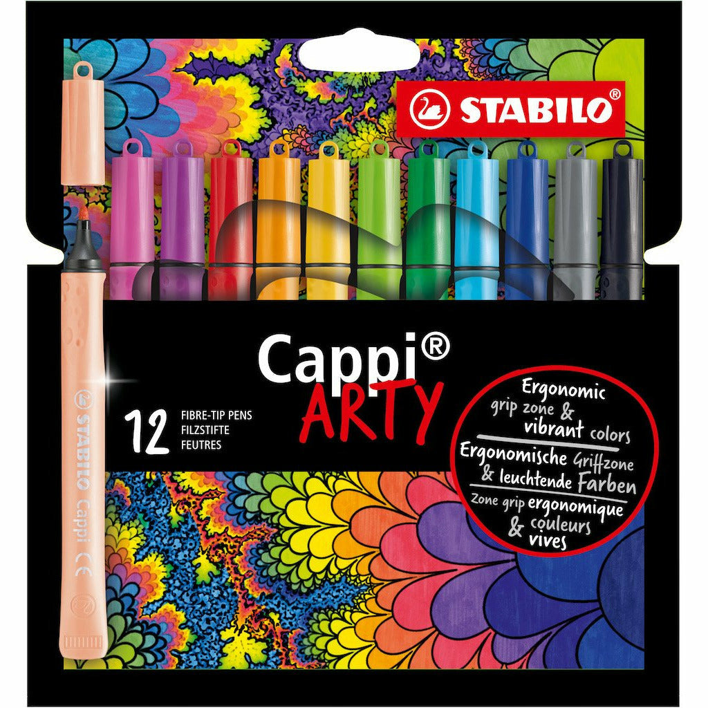 STABILO cappi 12er Kartonetui arty