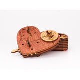 Cluebox | Eine mechanische Schatzkiste mit Codeschloss | Tin Woodman`s Heart