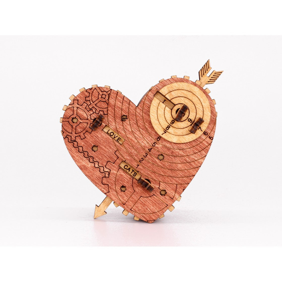 Cluebox | Eine mechanische Schatzkiste mit Codeschloss | Tin Woodman`s Heart