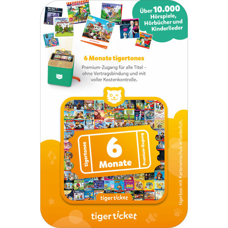 tigerticket | 6 Monate