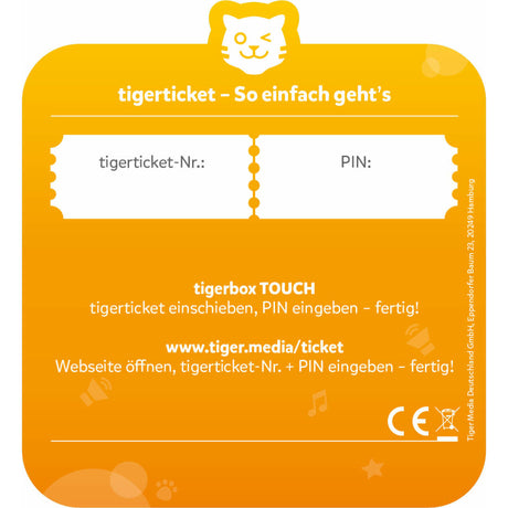 tigerticket | 6 Monate
