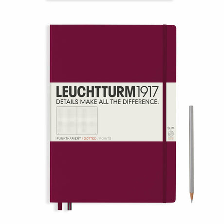 Notizbuch Master Slim (A4+), Hardcover, 123 nummerierte Seiten